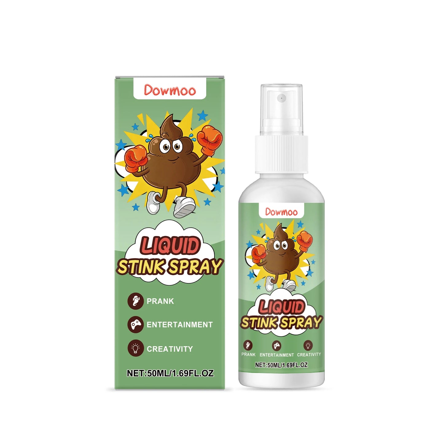 Liquid Fart Spray Non Toxic Realistic Fart Odor Prank Toy Halloween Props Ass-Smelly Funny Props Stinky Gas Spray Party Supplies