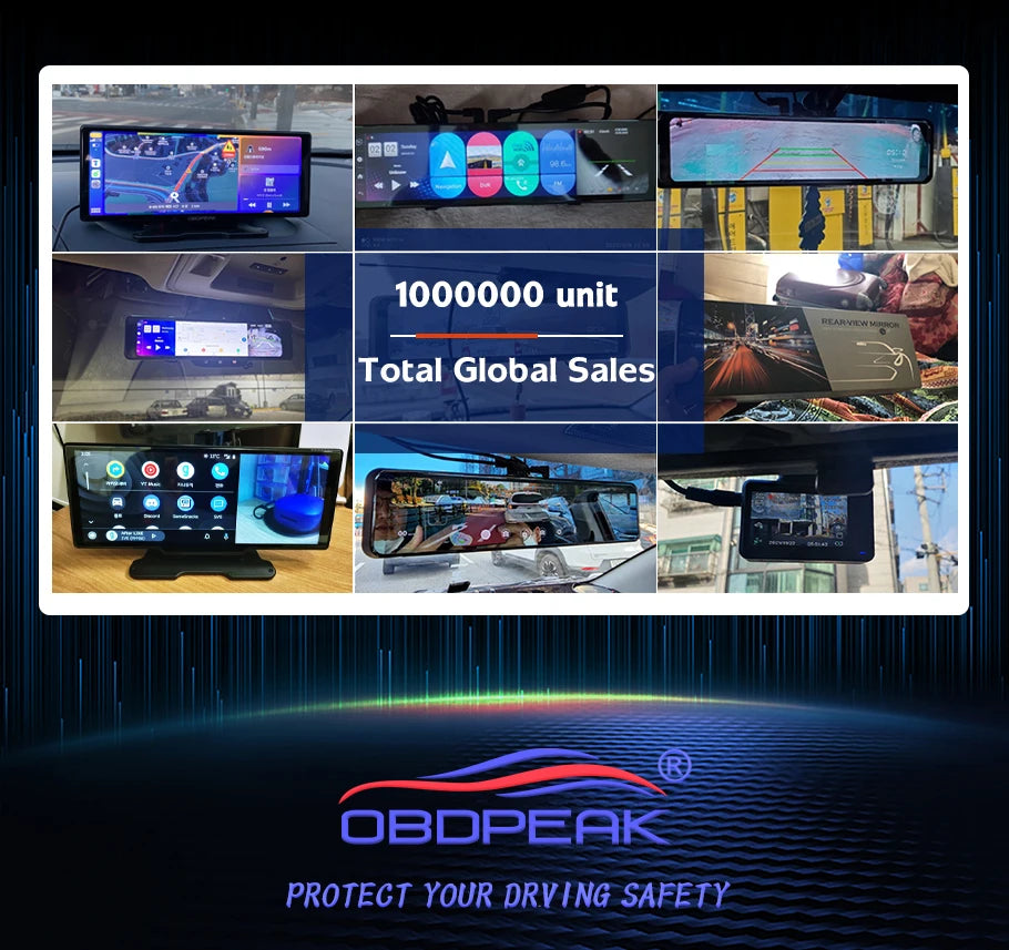 FHD 1920x1080P Car Rear View Camera Waterproof 2.5MM Jack Back Reverse Camera Parking Assistance for DVR Dashcam T30 K50