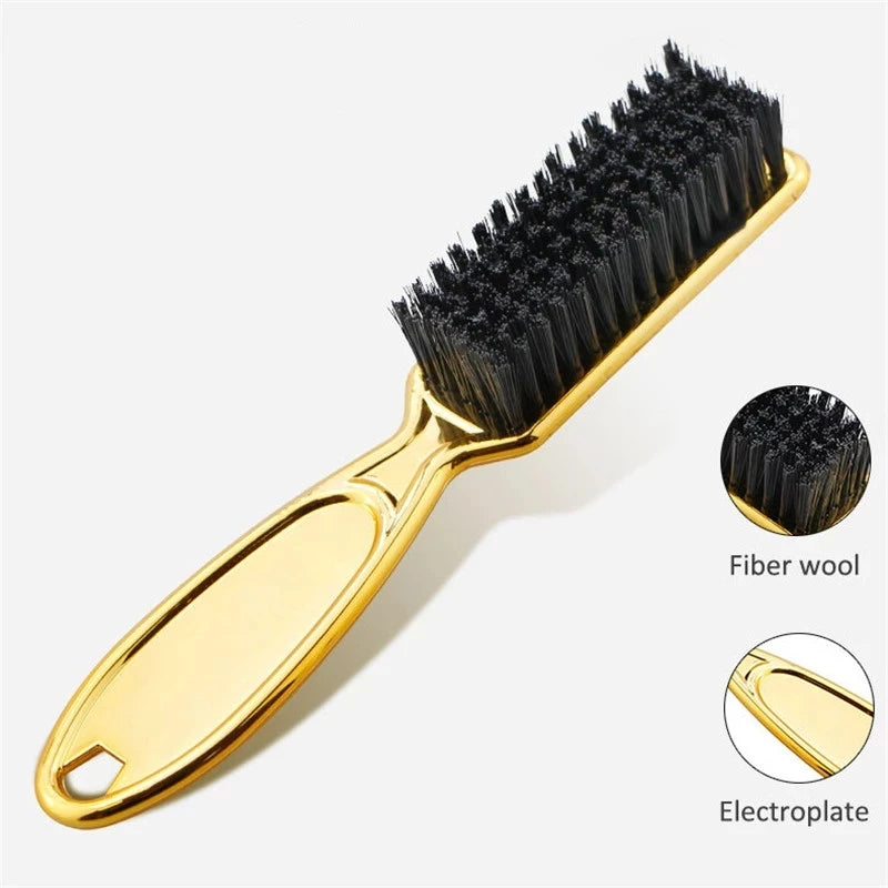 Men Beard Comb Mustache Grooming Brush Barber Soft Hair Cleaning Brush Portable Travel Face Duster Broken Hair Remove Comb