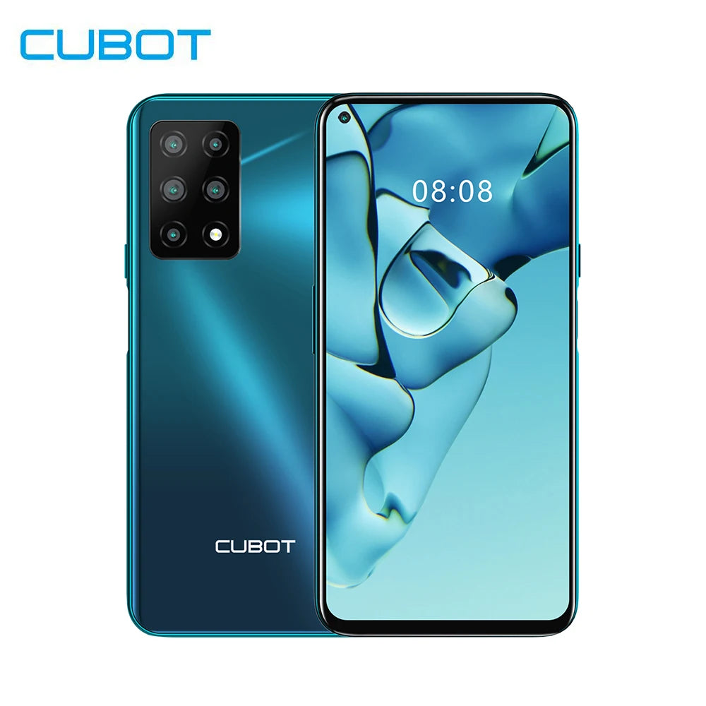 Cubot X30 P, Smartphone Android 13, 48MP Five Camera, 8GB RAM 256GB ROM, NFC,6.4" FHD+ Hole-punch Screen, 4200mAh Global Version