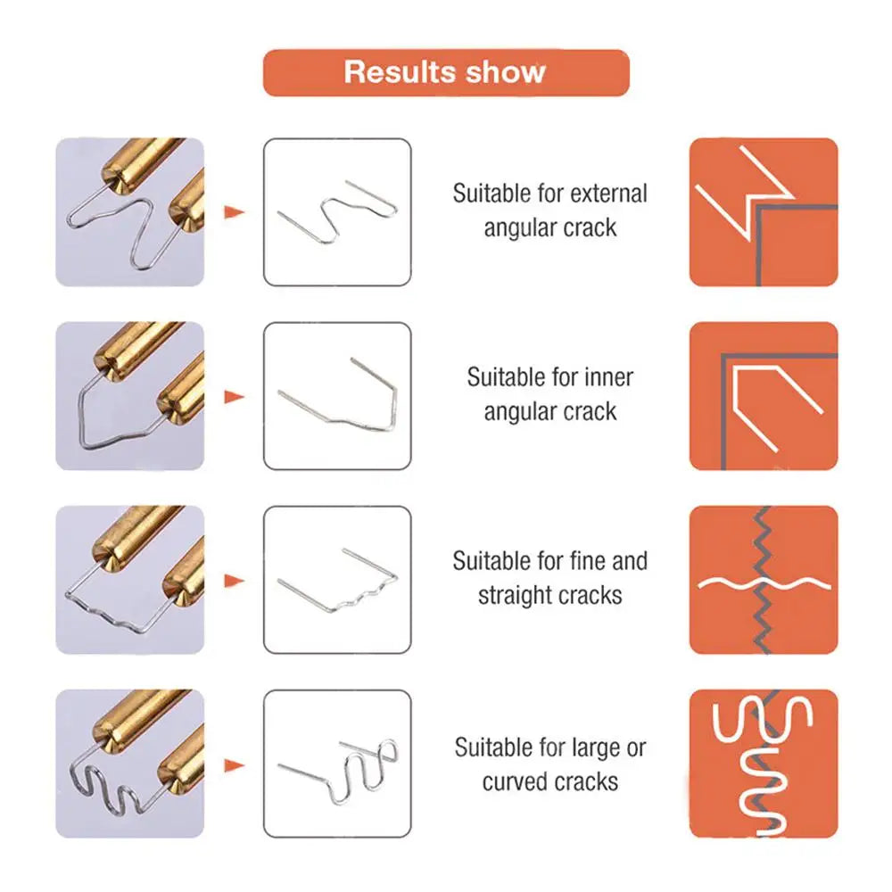 2024 Hot Stapler Plastic Welding Machine Bumper Repair Kit Soldering Iron For Plastic Repair Car Bumper Repair Welding Gun