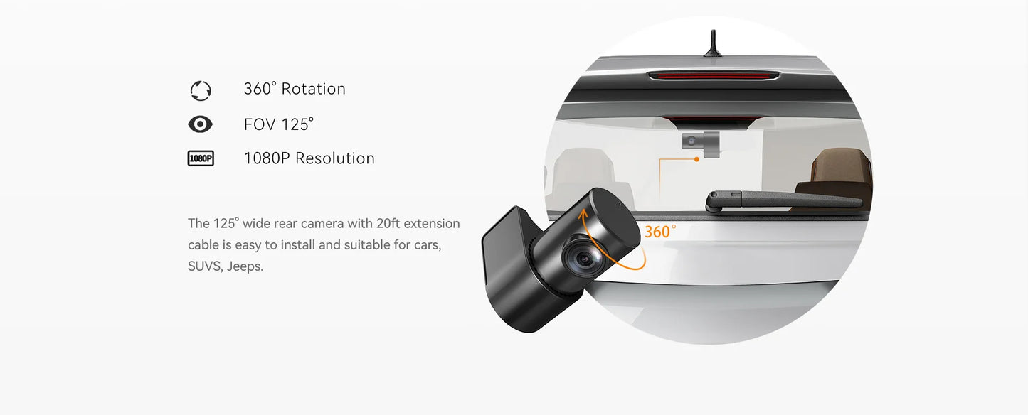 DDPAI Mola N3 Pro  Dash Camera Driving Vehicle Cam Wifi Smart Connect Car Recorder 1600P HD