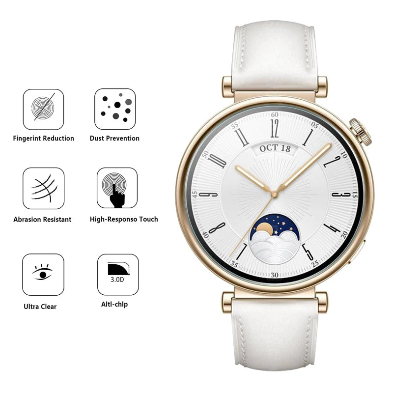 Tempered Glass For Huawei Watch GT 4 46mm 41mm Films Anti-Scratch Screen Protector For Huawei GT4 41 46mm Protective Cover Film