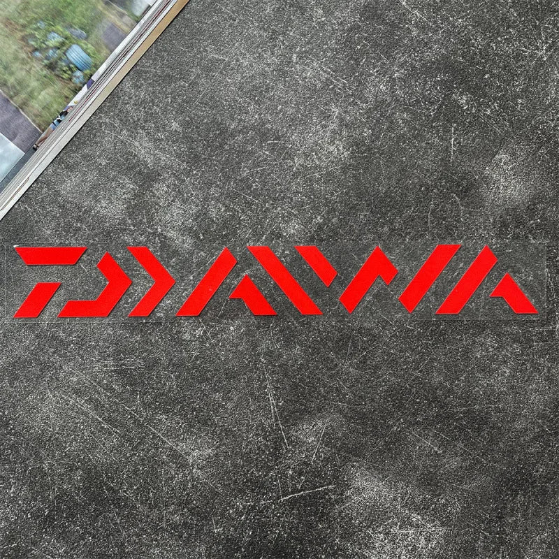 Fishing Stickers Motorcycle Stickers Waterproof DIY Motorbike Fuel Tank Car Bumper Window Sunscreen Vinyl Decals Decor for Daiwa