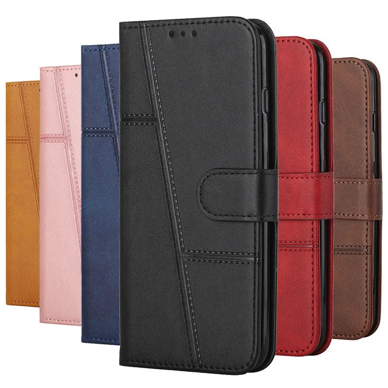 Leather Flip Spark40 Case on For Tecno Spark 40 40c Pro Plus 4G Camon 40 Pro Coque Magnetic Cases Stand Wallet Phone Cover