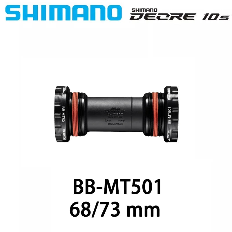 Shimano Deore SM-BB52 MT501 XT MT800 MT801 Hollowtech Mountain Bike Bottom Bracket 68 73 MM RS501 BBR60 BB71-41B for Road Bike
