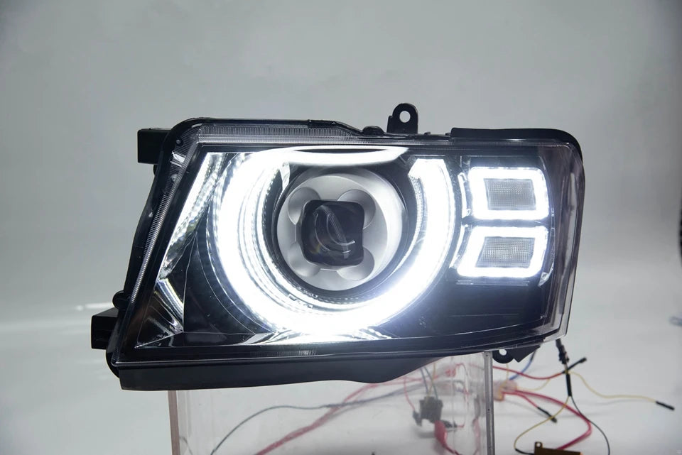 Car Lights for Patrol Y61 2005-2022 LED Auto Headlights Assembly Upgrade Defender Style Design Bifocal Lens Exterior Accessories