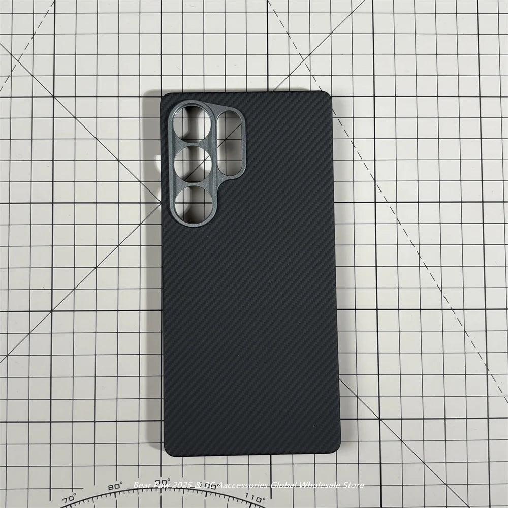 Magnetic Case for Samsung S25 Ultra Aramid Carbon Fiber Protective Cover for Samsung Galaxy S25 Ultra Carbon Cases