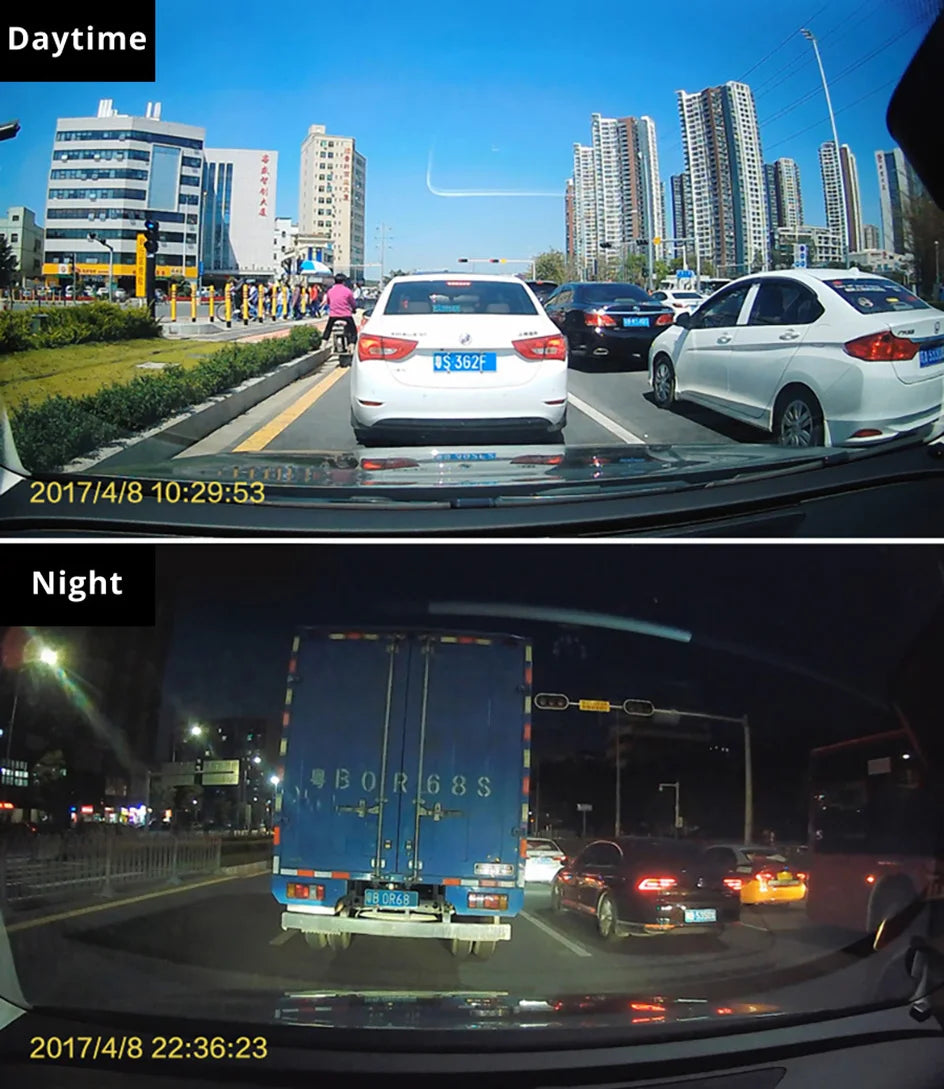 Dash Cam Touch GPS WIFI 24h Night Vision 10 Inch 2.5K+1080P Rearview Mirror Sony Rear Camera Car DVR Black Box 70mai Dashcam