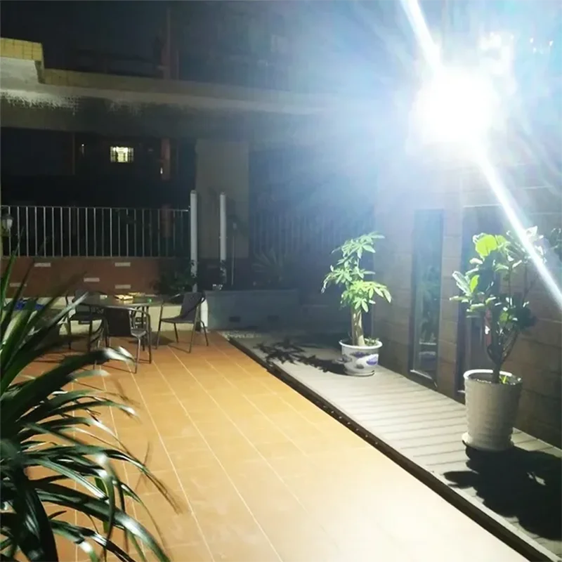 500000LM Ultra Powerful Solar Lamp 120° Wide Range Lighting Outdoor Solar LED Lights 3 Modes With Remote Control Street Lamp
