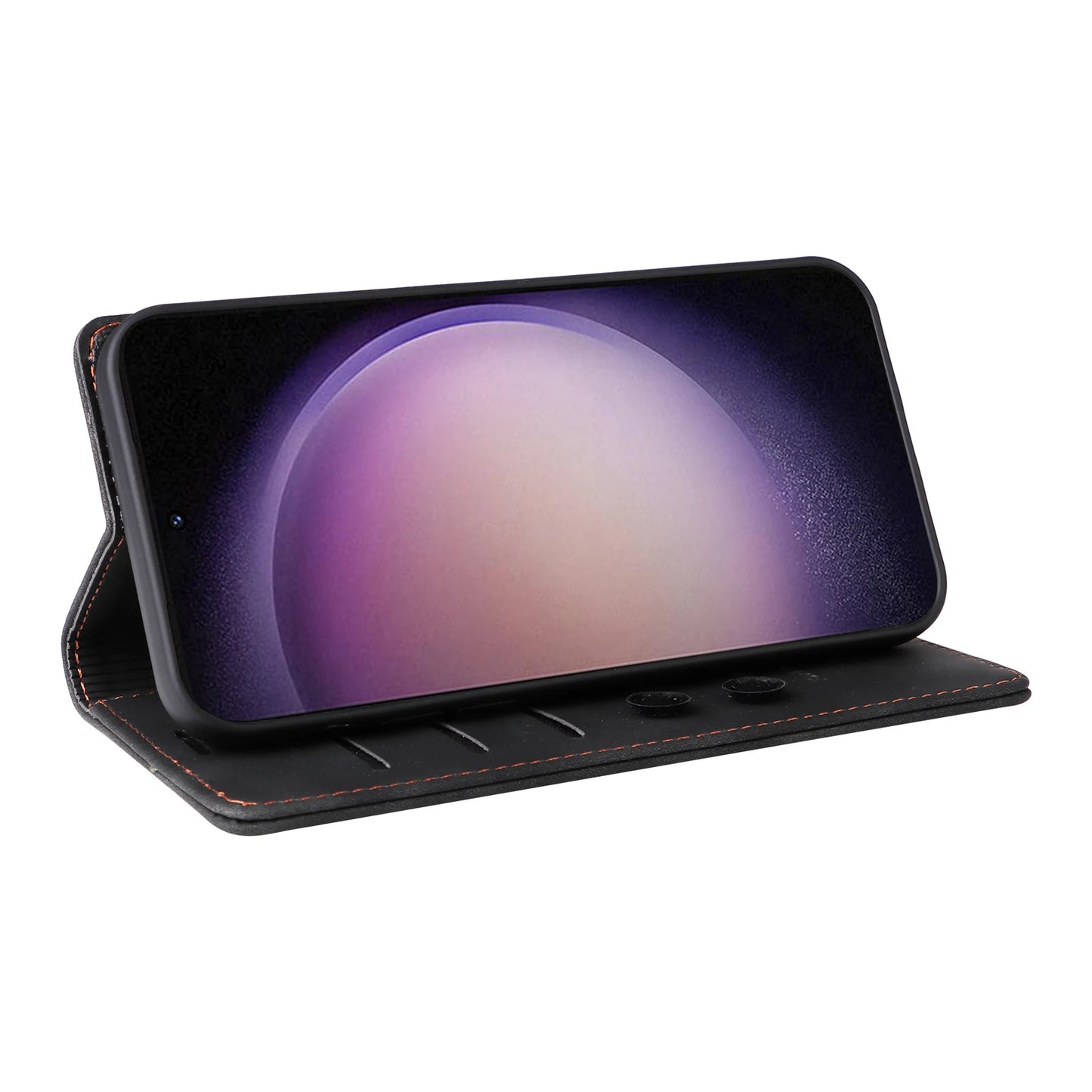 Ultrathin Leather Flip Case For Samsung Galaxy S25 S24 S23 FE S22 Ultra S21 S20 Plus S10 Note 20 5G Business Wallet Phone Cover