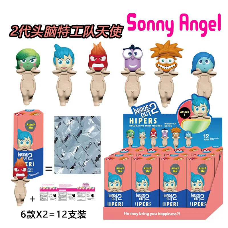 2024 New Disney Inside Out Sonny Angel Blind Box Anime Character Accessories Doll Children's Gift