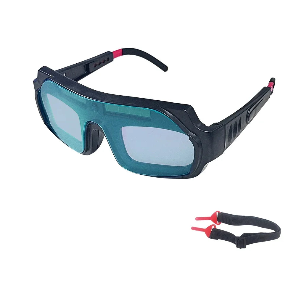 Anti-glare Automatic Darkening Dimming Welding Glasses Set Argon Arc Welding Glasses Welder Eye Protection Goggles Tools