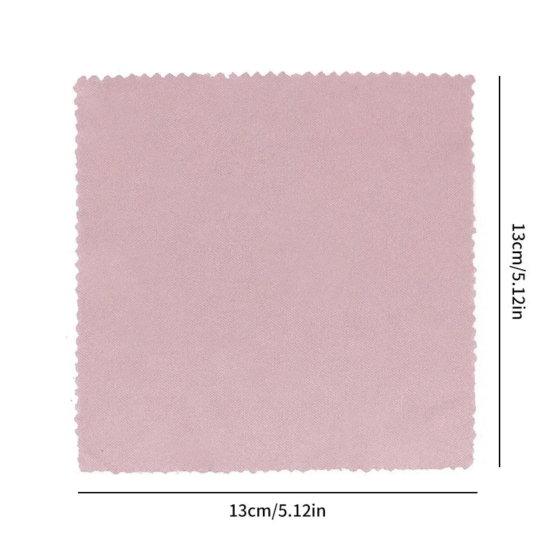 Colored Cloth 5/10/20/100pcs/lot 13*13cm Microfiber Square Cleaning Wipe Cloth Sun Glasses Clean Lens Cloth Eyewear Accessories