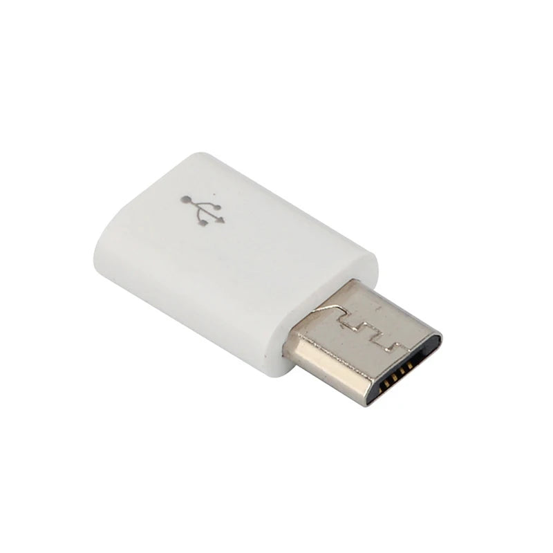 1pc Type C Female To Micro USB Male Adapter Converter Connector