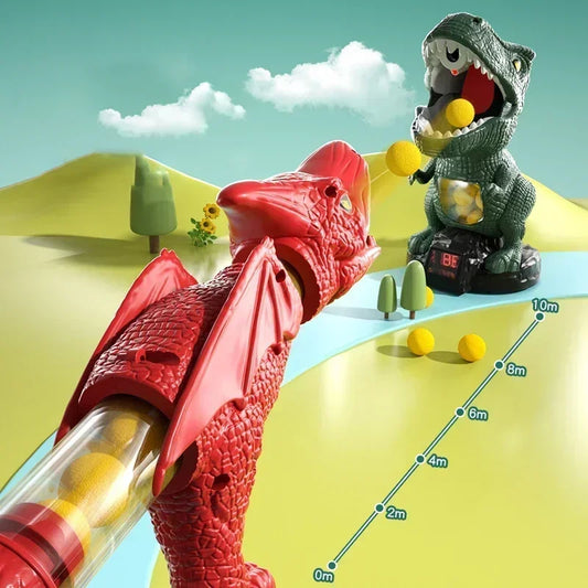 Shooting Aerodynamic Soft Bullet Gun Play Me Dinosaur Fun Parent-child Interactive Competition Children's Kids Play Home Toys