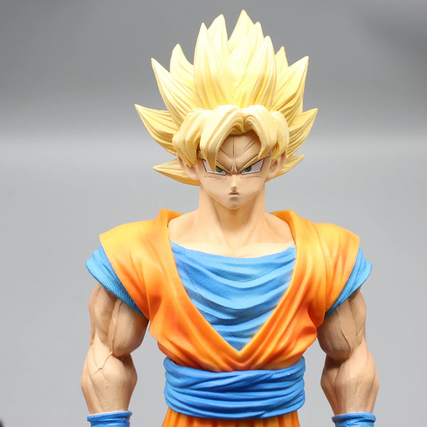 30cm Dragon Ball Z Figures Son Goku Anime Figure 2 Heads Kakarotto Super Saiyan Goku Pvc Statue Model Doll Collection Toys Gifts
