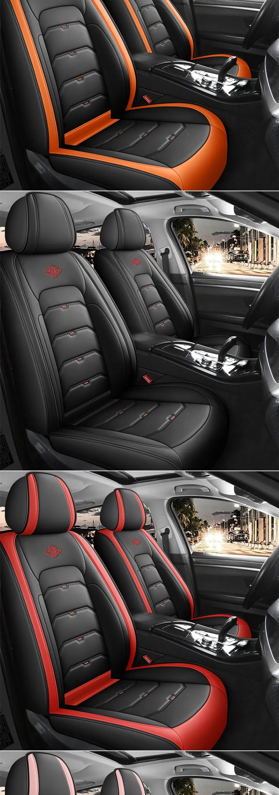 Universal Front Car Seat Cover for Volkswagen Polo Golf VW Passat Jetta Touran Variant Magotan Touareg Auto Interior Accessories