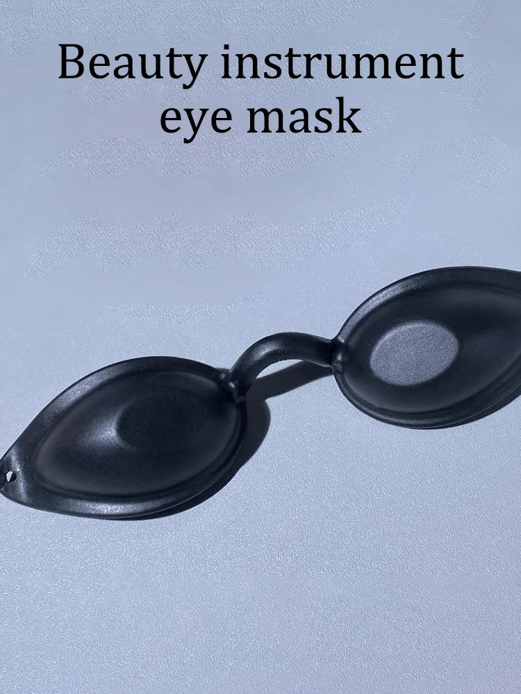 Laser Beauty Instrument, Eye Mask, Goggles, Photon Rejuvenation Eye Mask Sunbathing Sun Shading Thickened Silicone Cover