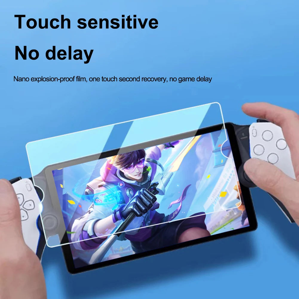 Tempered Glass Screen Protector for Sony PlayStation Portal Anti-Scratch Ultra Clear Handheld Console Game Accessories 8inch