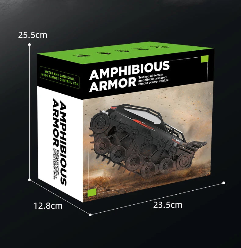 JJRC Q183 Rc Tank Car Track Remote Control Cars Off Road 4X4 2.4G Amphibious Crawler Truck Climbing Electric Model Vehicles Toys