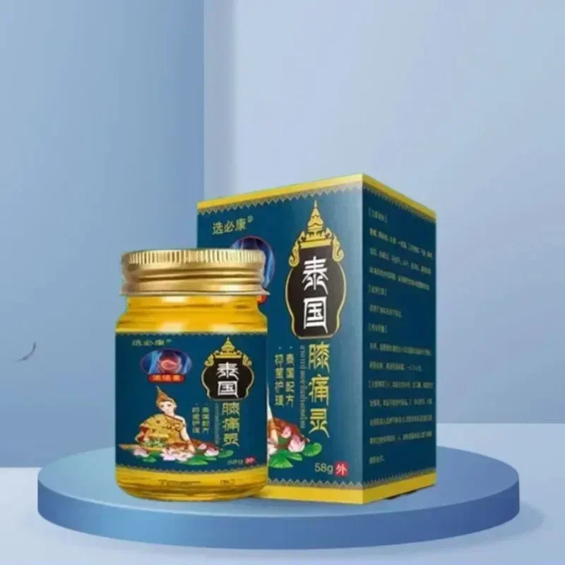 Thai Knee Pain Cream Knee Joint Sports Fatigue Injury Synovial Ointment Stimulate Blood Muscles and Joints Circulation To Relax