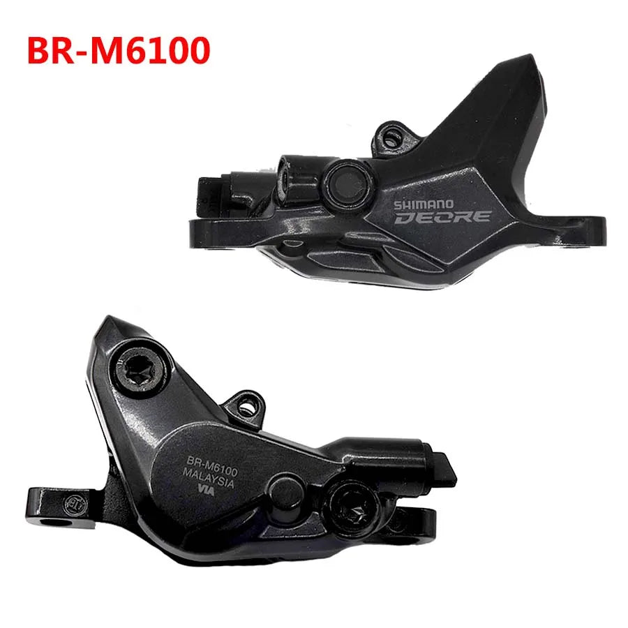 SHIMANO DEORE M6100 2 Piston M6120 4 piston Brake MTB Mountain Bikes Hydraulic Disc Brake MTB BR BL-M6100 DEORE Brake