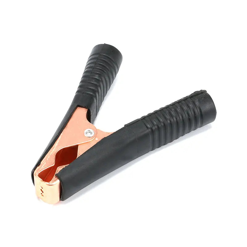 Alligator Clips wire Metal Connector DIY Clips Test Probe Black Red Color  Cableinsulated clamp testing Clamp Jumper Line