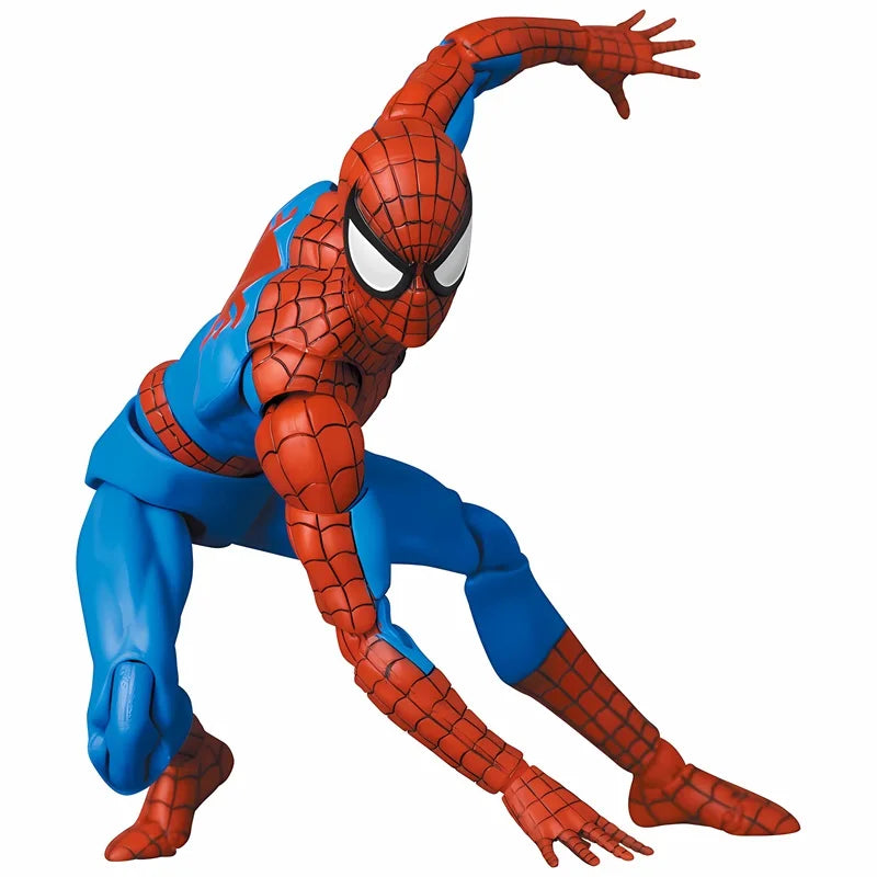 15cm Spiderman Mafex 185 Classic Costume Anime Figure Ver Miles Morales CT Toys 2099 Spider-man Action Figure Figurine Toys Gift