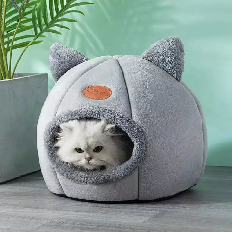 2024NEWCat House Cat Bed Pet Bed Soft Whole Washable Winter Pet Cushion Pet Cushion Cat Dog Rabbit Bed
