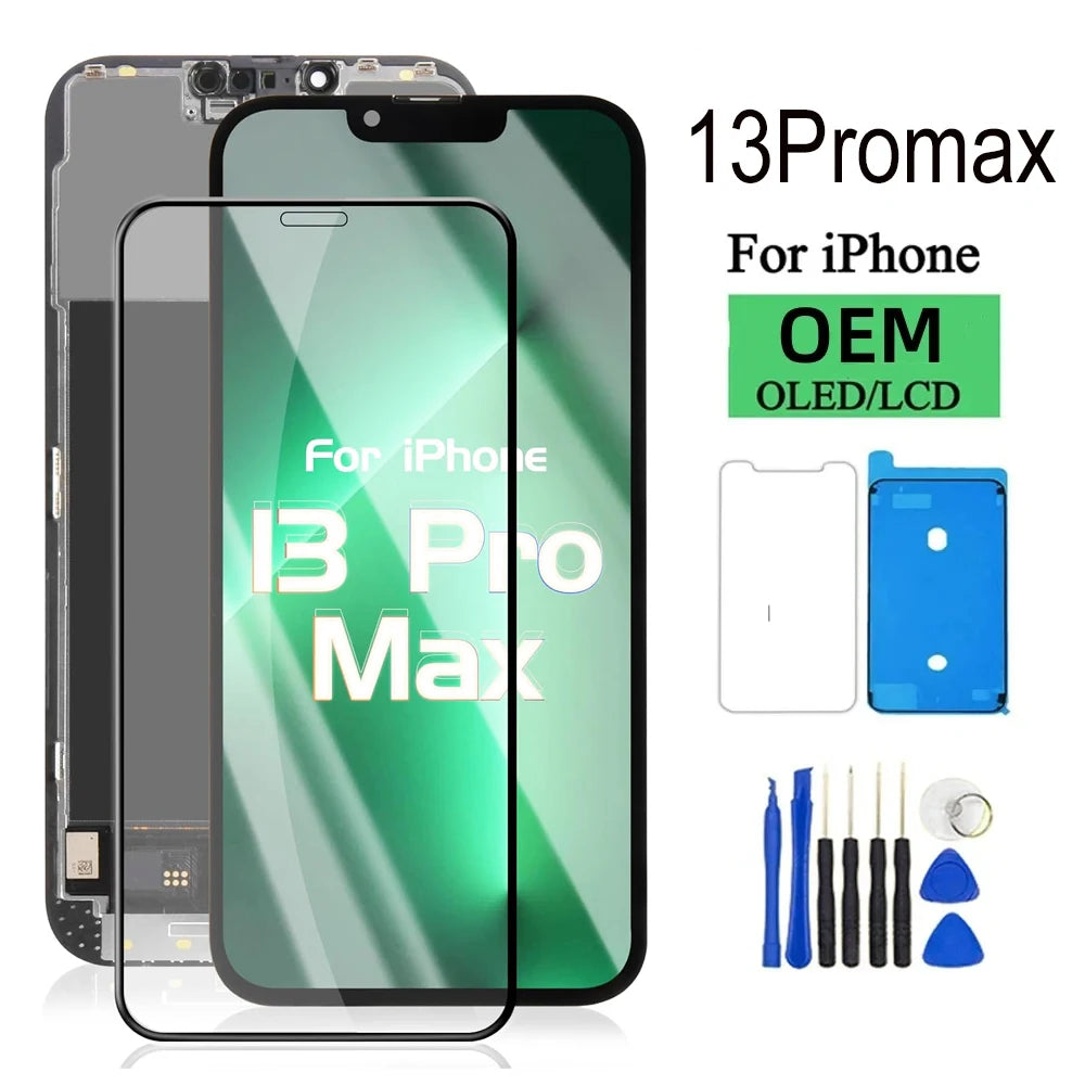 incell Pantalla for iphone 13Promax LCD Display Touch Screen Digitizer Assembly for iPhone 13promax LCD Replacement A2484 A2641