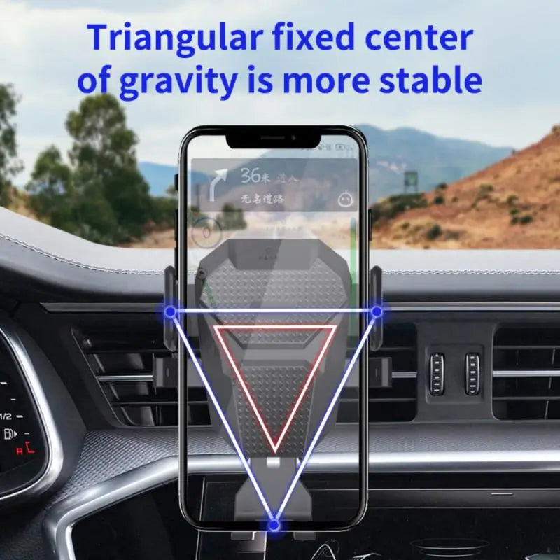 2024 Sucker Car Phone Holder Auto Mount Stand GPS Telefon Mobile Cell Support For IPhone 13 12 11 Pro Xiaomi Huawei Samsung