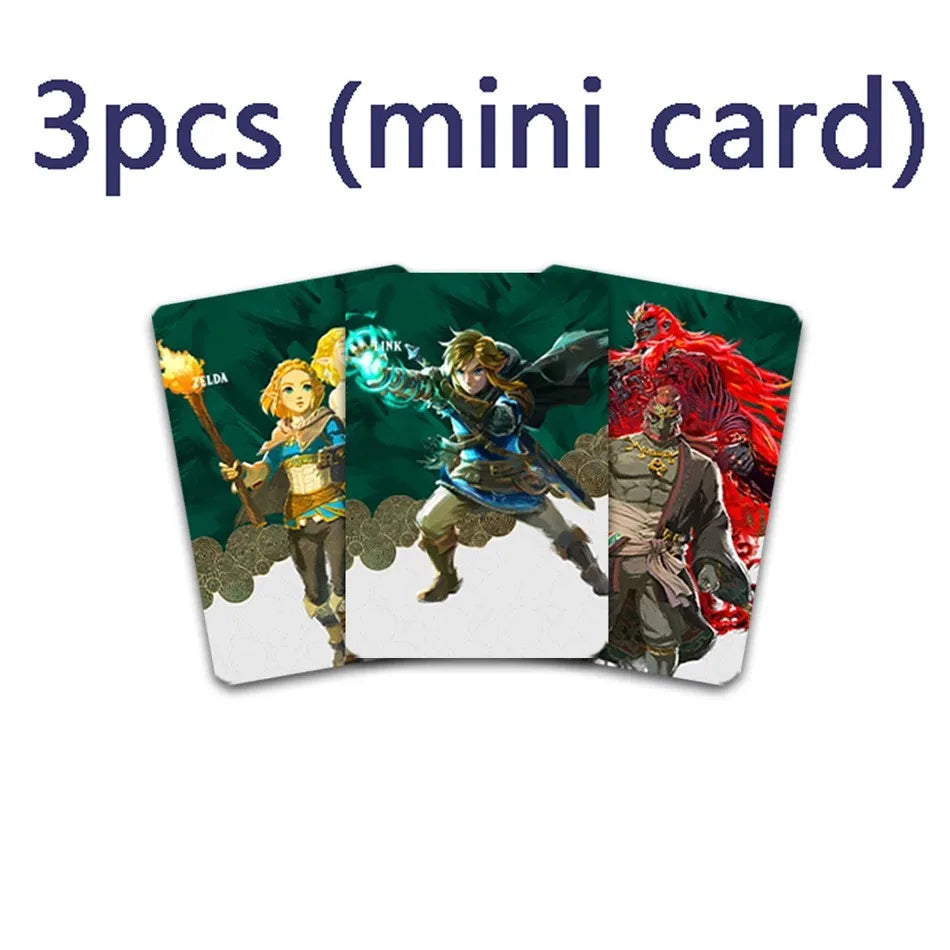 New splatoon Zelda Amiibo Card Apply to the Legend of Zelda: Tears of the Kingdo and Breath of the Wild Latest Paragliding NFC