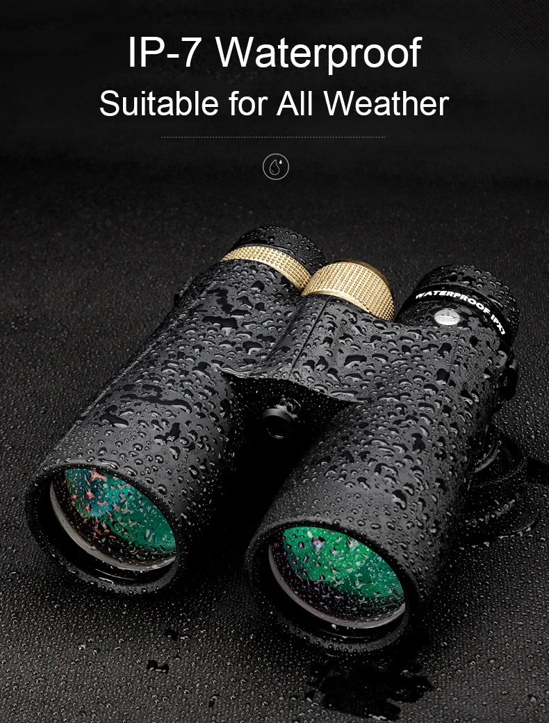 Shuntu Powerful 10x50 12x50 Binoculars HD Long Range Professional Optics IPX7 Waterproof FMC Coating BAK4 Telescope For Hunting
