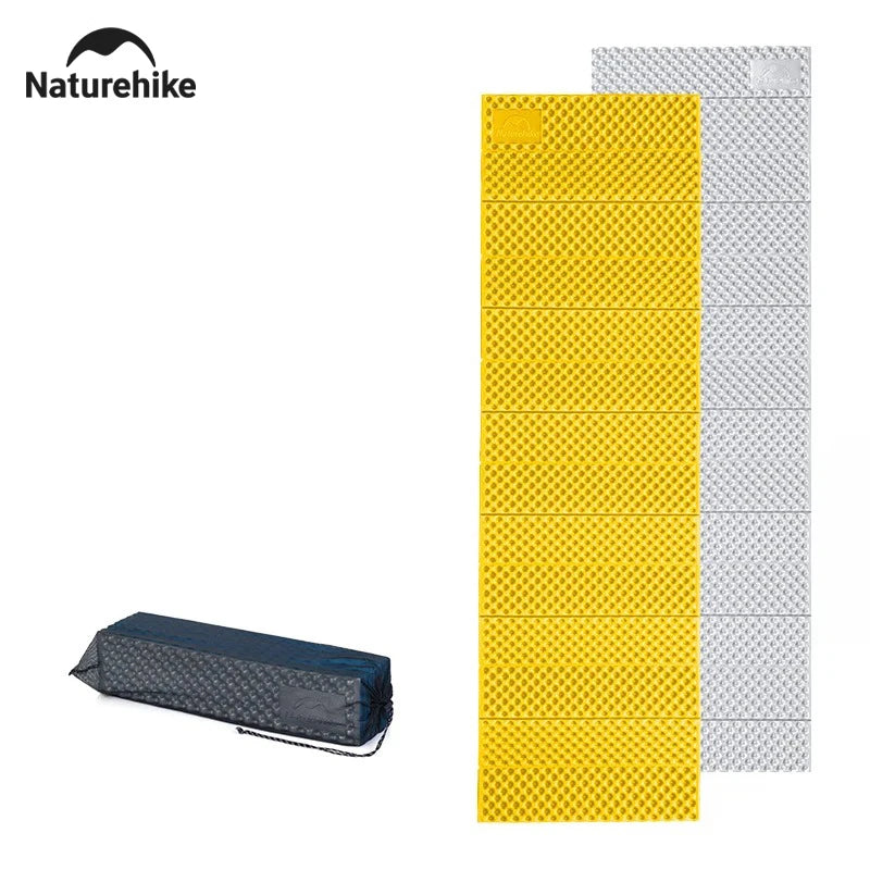Naturehike Camping Mat Ultralight Folding Aluminum Film Moisture Sleeping Pad Outdoor Portable Picnic Bed Seat Hiking Mattress