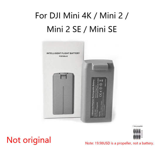 2400mAh Battery For DJI Mini 4K / Mini 2 / Mini 2 SE / Mini SE  with USB Charging Hub Intelligent Flight Battery Accessories