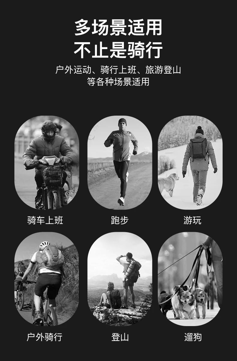 Cycling Gloves Men Winter Touch Screen Waterproof Windproof Bicycle Sports Mitten Warm Fleece Bike Motorcycle Ski Riding Gloves