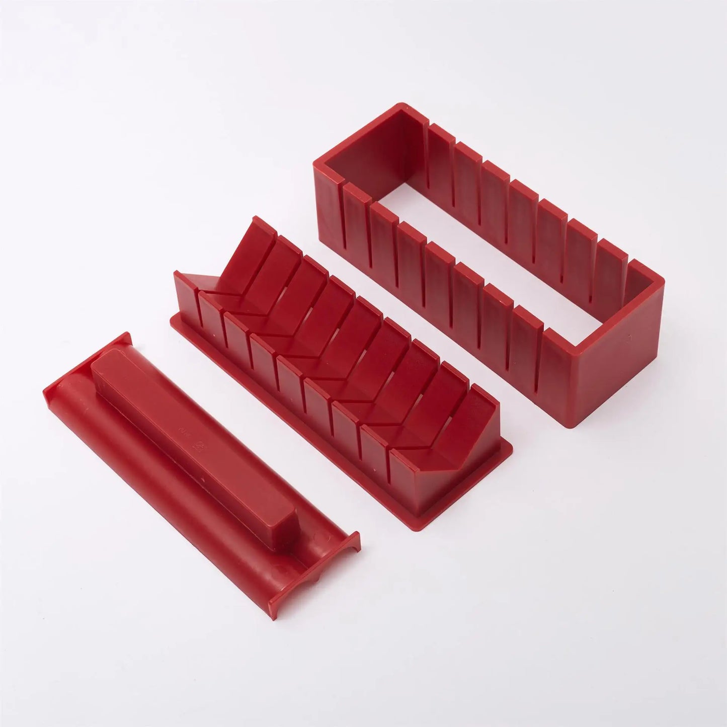 3/10Pieces Sushi Molds 10Shapes Sushi Rice Making Kit Easy Home DIY Sushi Tool Kitchen for Beginners Instruction Manual Included