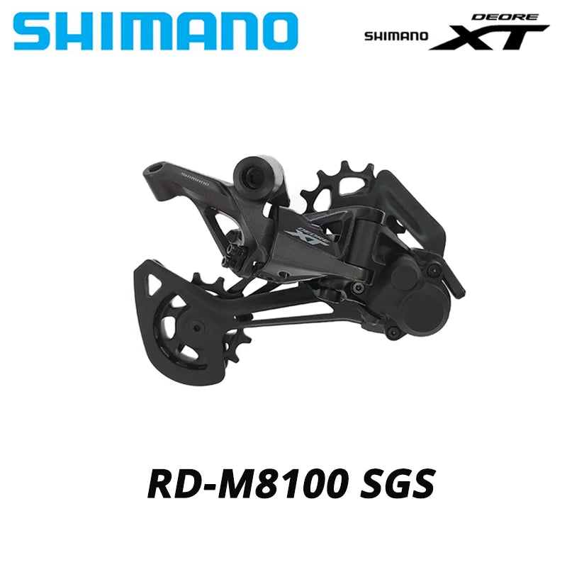 SHIMANO DEORE XT M8100 1X12 Speed Groupset Rear Derailleur SGS Right Shifter Lever SUNSHINE HG Type Cassette CN-M6100 Bike Parts