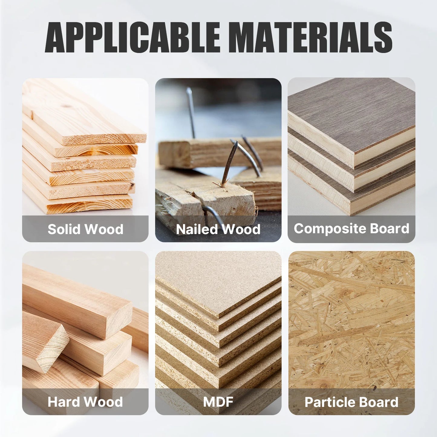 Vearter 1Pc 6mm-100mm Forstner Woodworking Tools Hole Saw Hinge Boring Drill Bits Round Shank High Carbon Steel Cutter