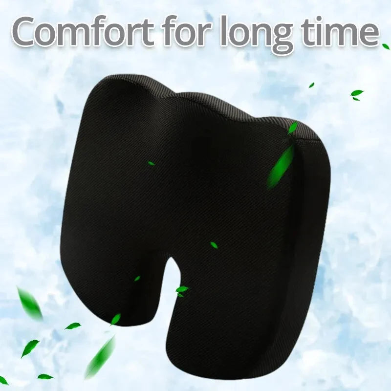 Seat Cushion Office Chair Cushions Pillow Memory Foam Seat Cushion for Home Memory Foam Pad Back Pain Relief