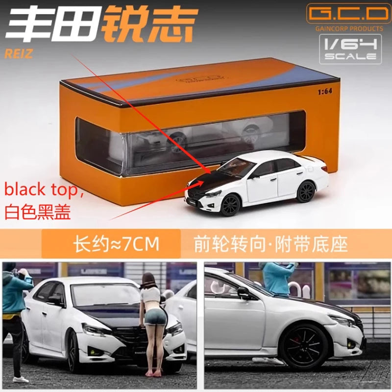 GCD 1:64 scale alloy car model, Reiz MARK X