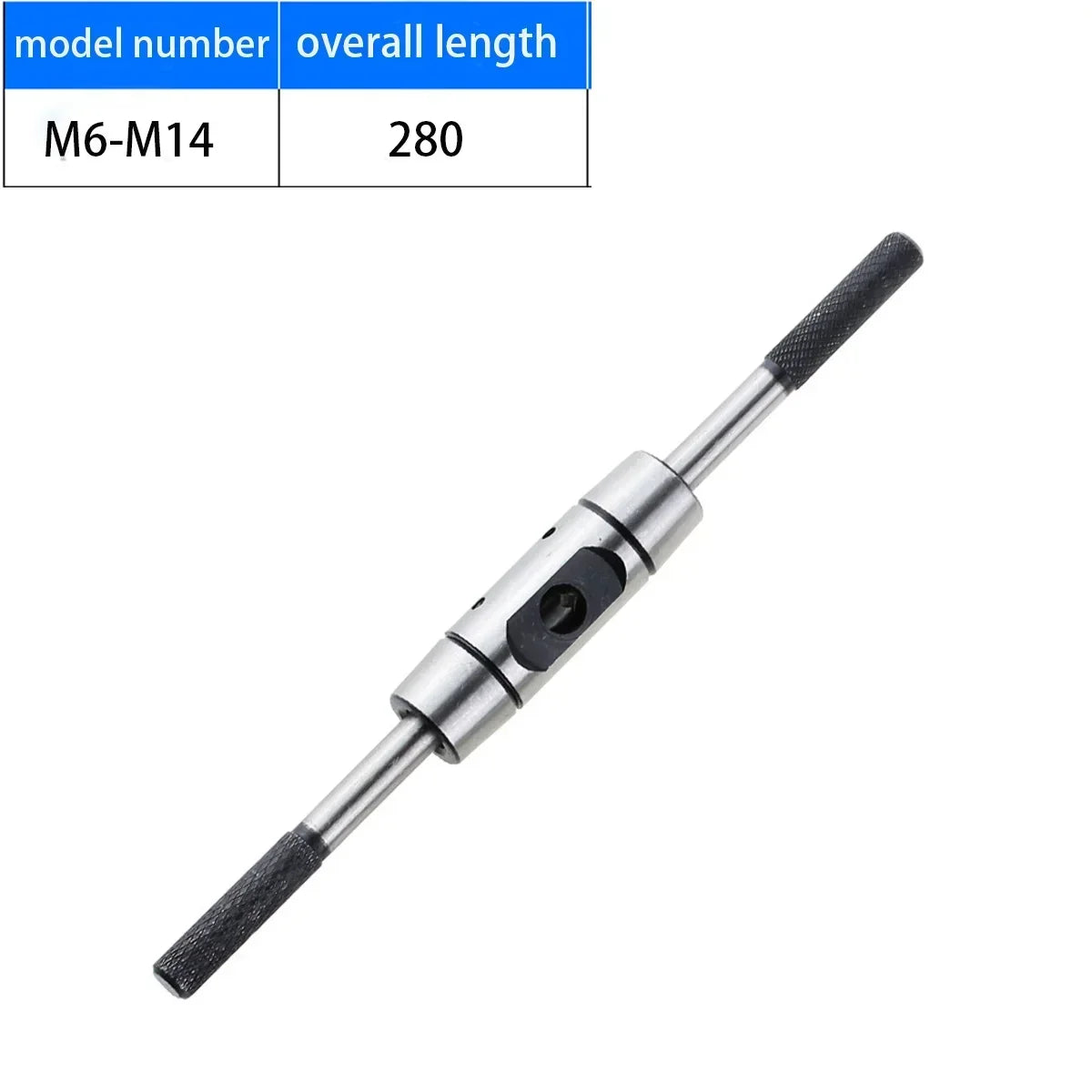 M2-M24 Adjustable Hand Taps Wrench Tools For Mechanic Tapping Winch High Quality Steel Thread Processing Tools CNC Screw Tap