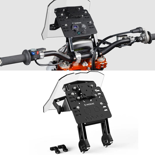 Motorcycle GPS Mount Bracket Mini Fairing Kit For KTM 690 Enduro R SMC SMCR For Husqvarna 701 Enduro Supermoto GasGas 700 SM ES