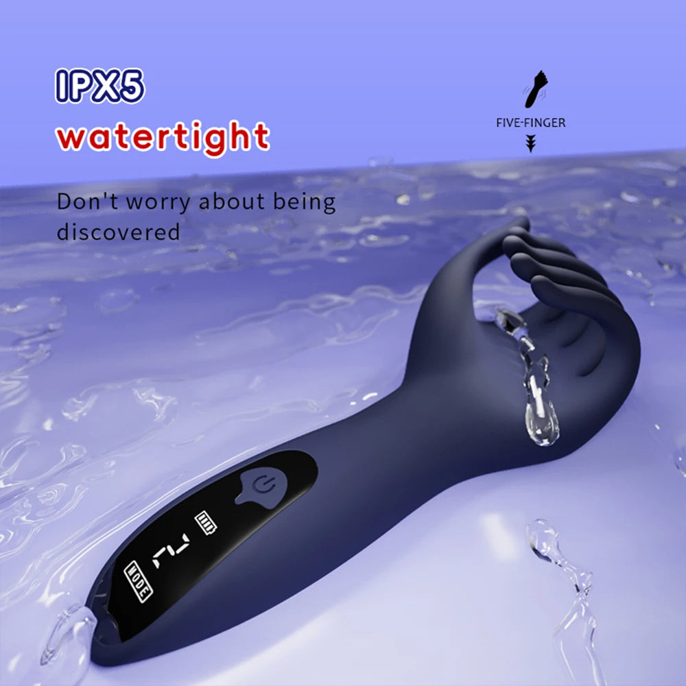 Penis Trainer Glans Vibrator Stimulator Male Sex Toy Glans Penis Long Lasting Exercise Vibrator Stroker Glans Trainer Stimulator