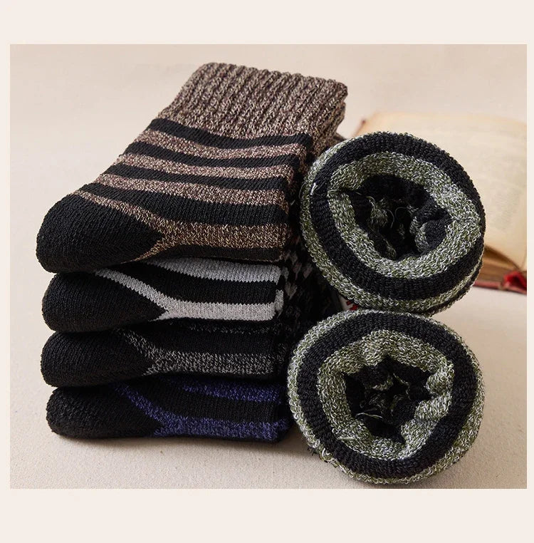 Thicken Wool Socks Men High Quality Towel Keep Warm Winter Socks Cotton Christmas Gift Socks for Man Thermal Against Cold Sock