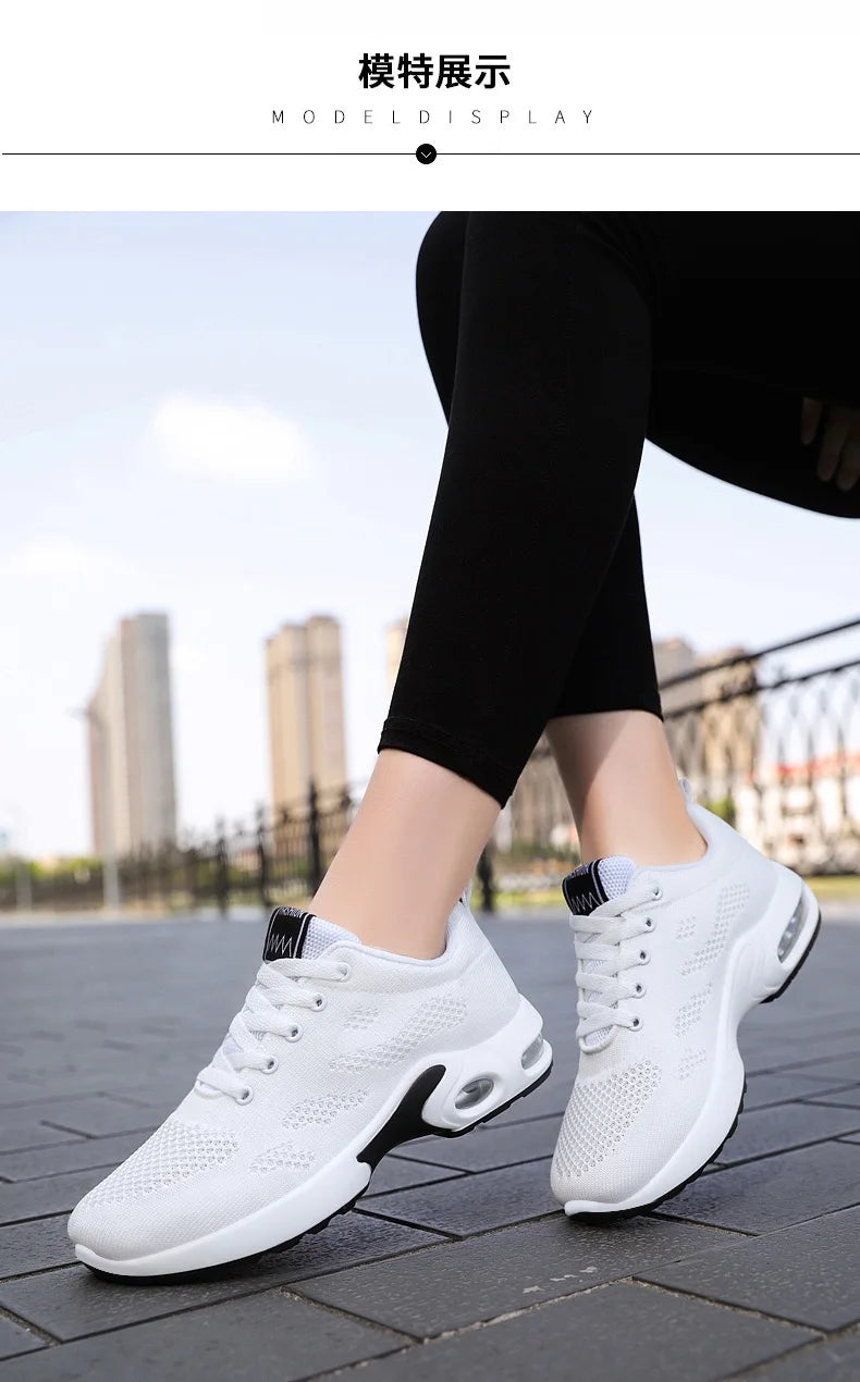 2024 Summer Women Shoes Breathable Mesh Outdoor Light Weight Sports Shoes Casual Walking Sneakers Tenis Feminino Zapatos Mujer