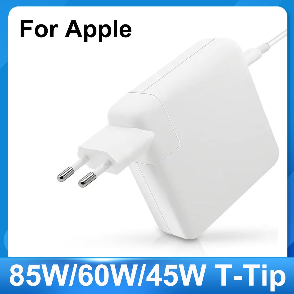 AC 85W / 60W /45W T-tip Connector Power Adapte Laptop Charger Compatible with MacBook Air 11 inch and 13 inch