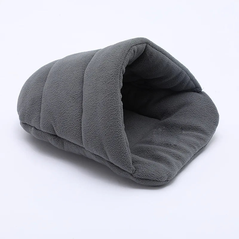 Guinea Pig Warm Bed Rabbit House Hamster Sleeping Bag Small Pet Cave Nest Soft Fleece Slippers Bed Small Pets Supplies