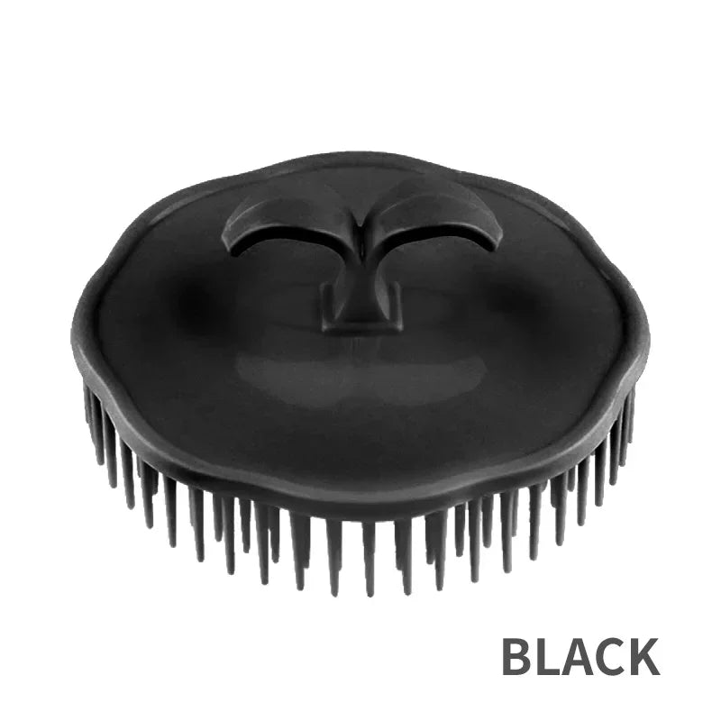 Head Massage Shampoo Brush Adult Scalp Massage Brush Men and Women Soft Glue Bathroom Shampoo Comb Long Hair Washing Hair Scalp